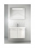 Berloni Bagno EASY EA0033/101 | комплект мебели для ванной комнаты (белый глянец)